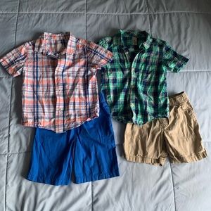 Two matching outfits 4T